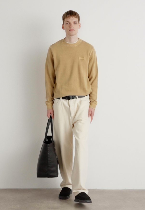 PERKINS GARMENT DYED - Sweatshirt - beige2
