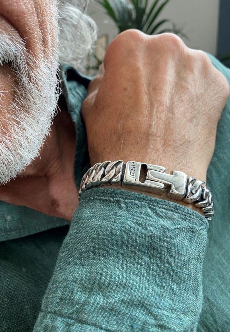 Josh Armband - silberfarben