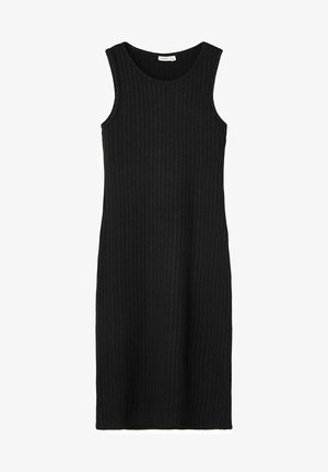 GERIPPT - Maxi-jurk - black