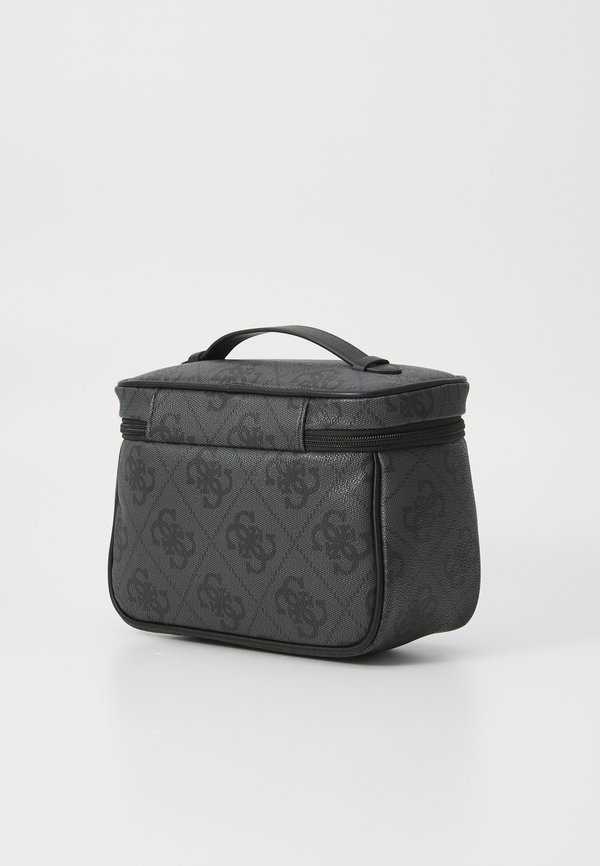 BERTA TOILETRY TRAIN CASE - Wash bag - coal2
