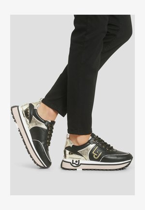 Sneakers basse - black gold