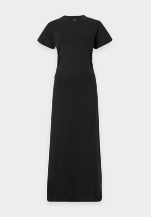 New Look, SHIRRED SIDE MIDI - Vestido ligero - black
