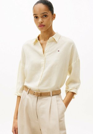Button-down blouse - classic ithaca  lemon zest