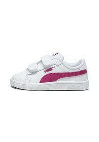 Puma - SMASH 3.0 V  - Sneakers basse - white/pinktastic Immagine in miniatura 1