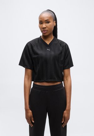 LEAGUE - T-shirt basique - black