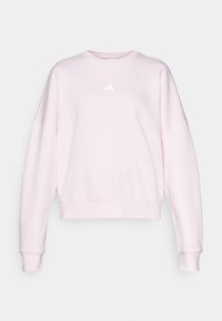 Sweatshirt - clear pink/white