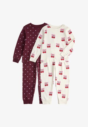 Marks & Spencer, 2 PACK SETS - Nattøj sæt - burgundy mix