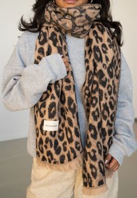 My Jewellery LEOPARD PRINT - Bufanda - bruin luipaard