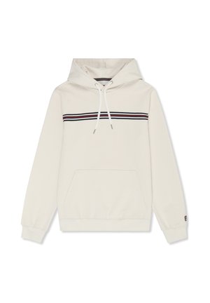 APPAREL DIECIMO REGULAR HERITAGE TAPE - Kapuzenpullover - egret