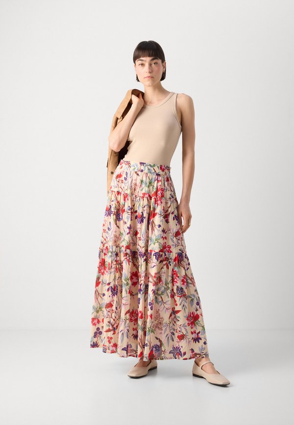 SKIRT - Maxi skirt - beige2