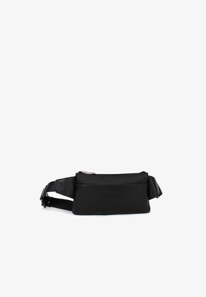 Fagola, SAC BANANE CUIR MARTA FEMME - Sac banane - noir
