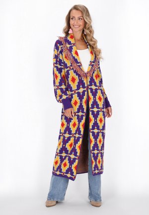 Cardigan - violet multicolor