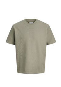 Jack & Jones JJEAUSTIN TEE NOOS PLS - Βασικό μπλουζάκι - vetiver