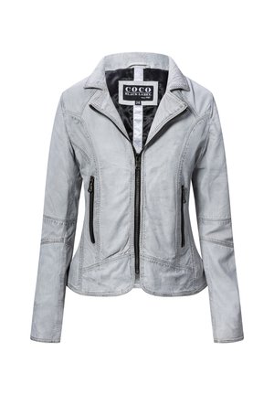 Lederjacke - weiß