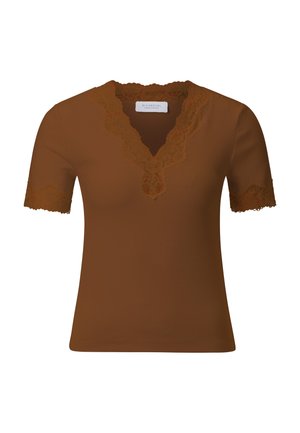 Rich & Royal, RICH & ROYAL T-SHIRT - T-shirt con stampa - coconut bark
