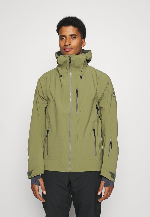 OUTLAW - Veste de ski - martini olive/olive night/ebony