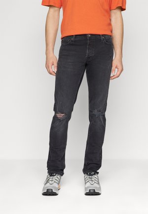 Jack & Jones JJIGLENN JJORIGINAL  - Slim fit jeans - black denim