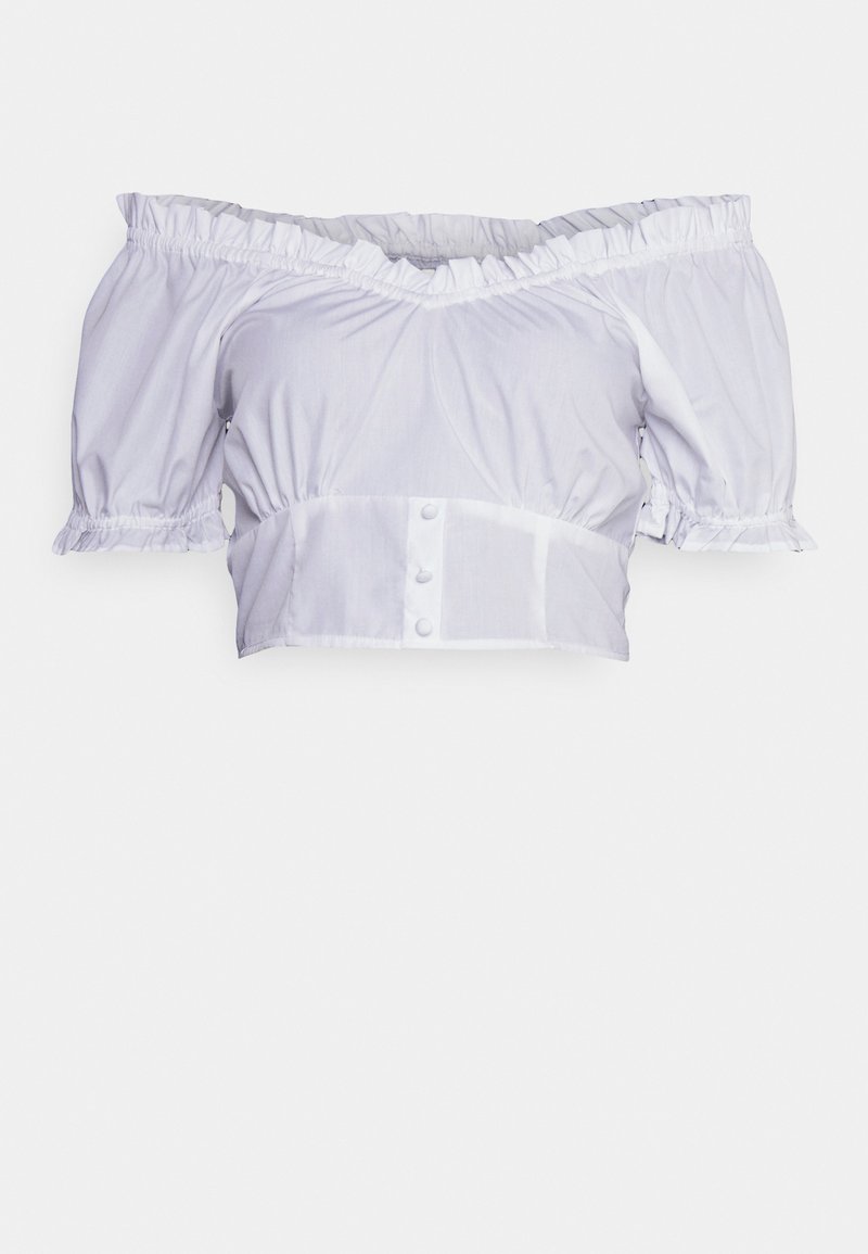 Pieces Petite Blouse wit Pieces Petite Blouse wit