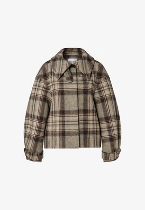 Malina, CALLIE BARREL SLEEVE JACKET - Manteau court - steel