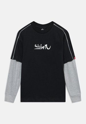 Quiksilver YG DOUBLE LAY Y (KVJ0) - Блуза с дълги ръкави - black