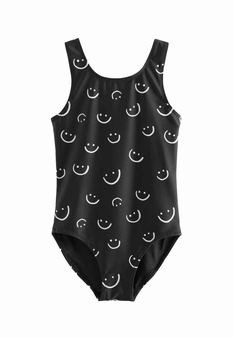 Next Badedragt - black smiley face