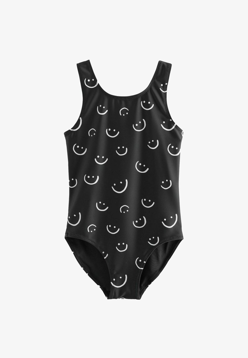 Next Jednodílné plavky - black smiley face