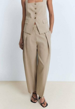 BALLOON WITH DARTS - Pantalon classique - Brown