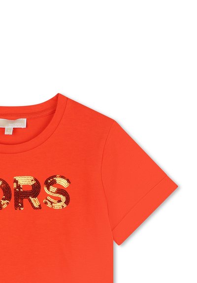 Michael Kors Kids MANCHES COURTES - T-shirt imprimé - chile red