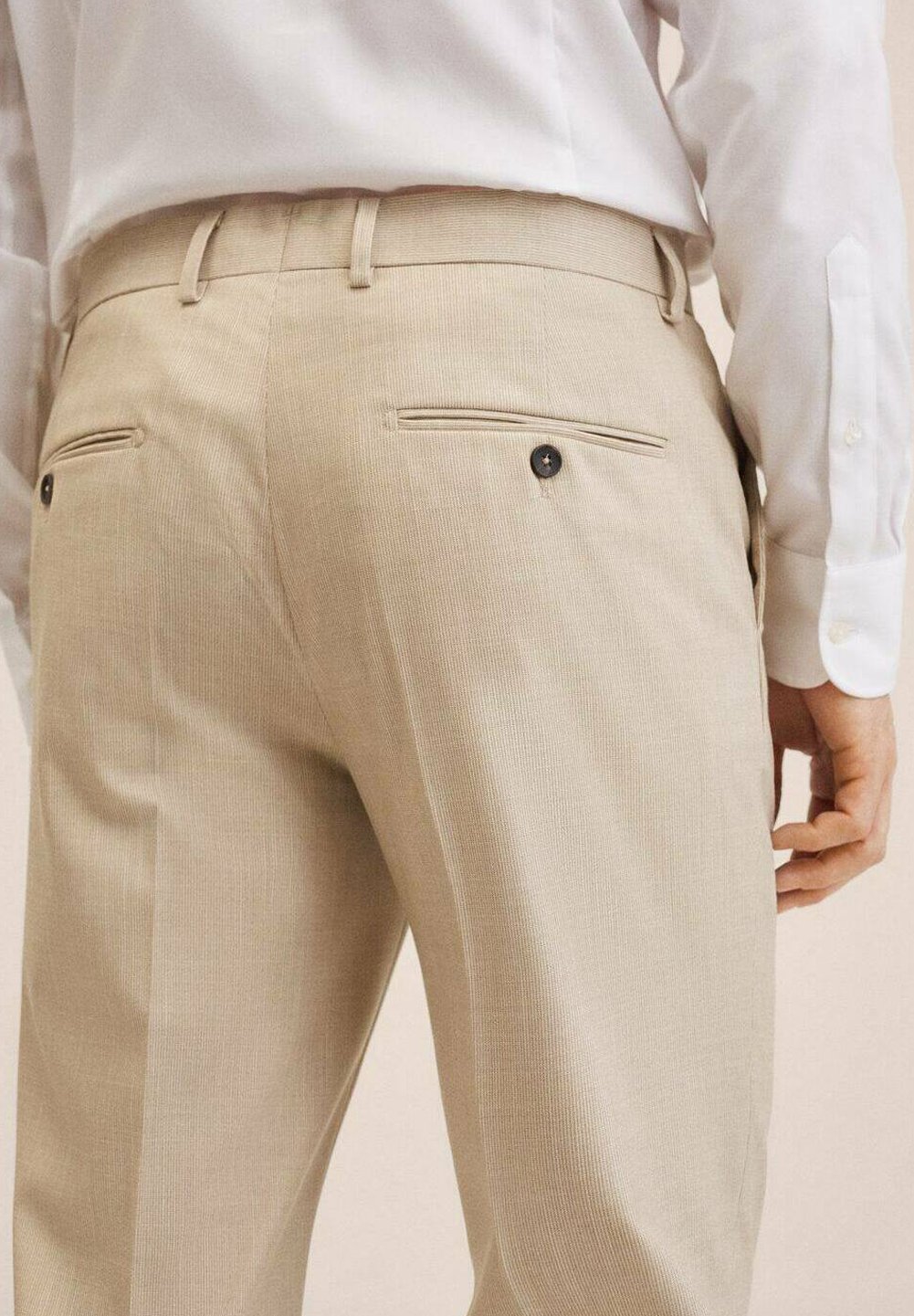 Mango BRASILIA - Pantalones - open beige/beige - Zalando.es