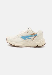 Unselected, gardenia/dusk blue/natural/coffee bean