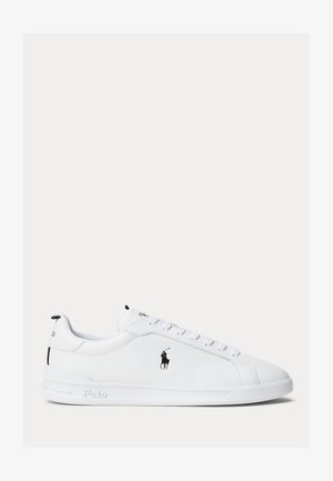 Polo Ralph Lauren BEDFORD SUEDE SNEAKER - Tossud - white/black