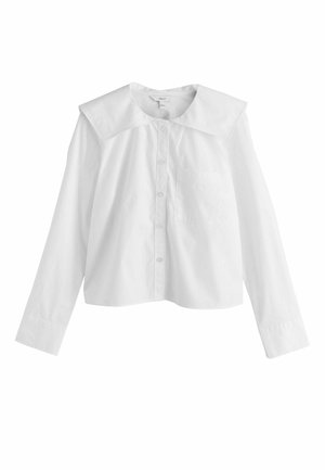 REGULAR FIT - LONG SLEEVE SAILOR COLLAR - Hemdbluse - white