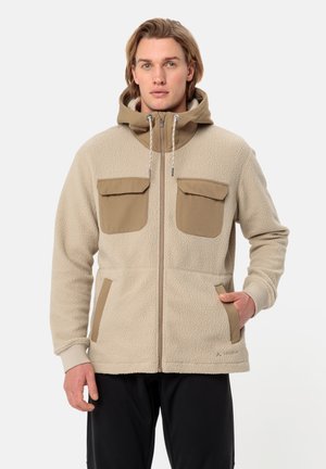 MANUKAU III - Fleecejacke - linen