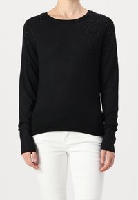 ONLY Strickpullover - black