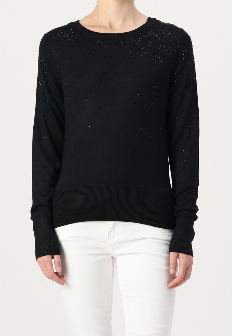 ONLY Strickpullover - black