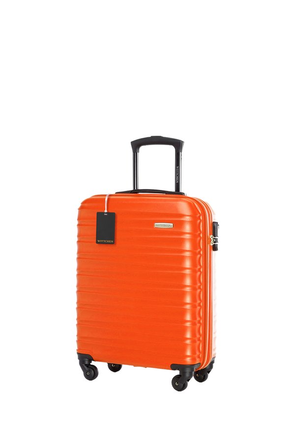 SMALL SUITCASE WITH LUGGAGE TAG - Boardcase - orange