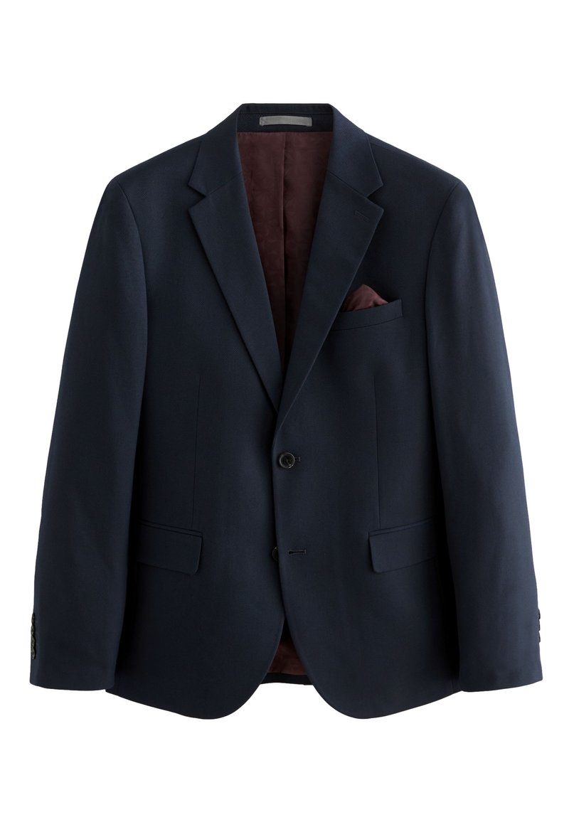 Next SLIM FIT TEXTURED - Colbert - navy/blauw - Zalando.nl