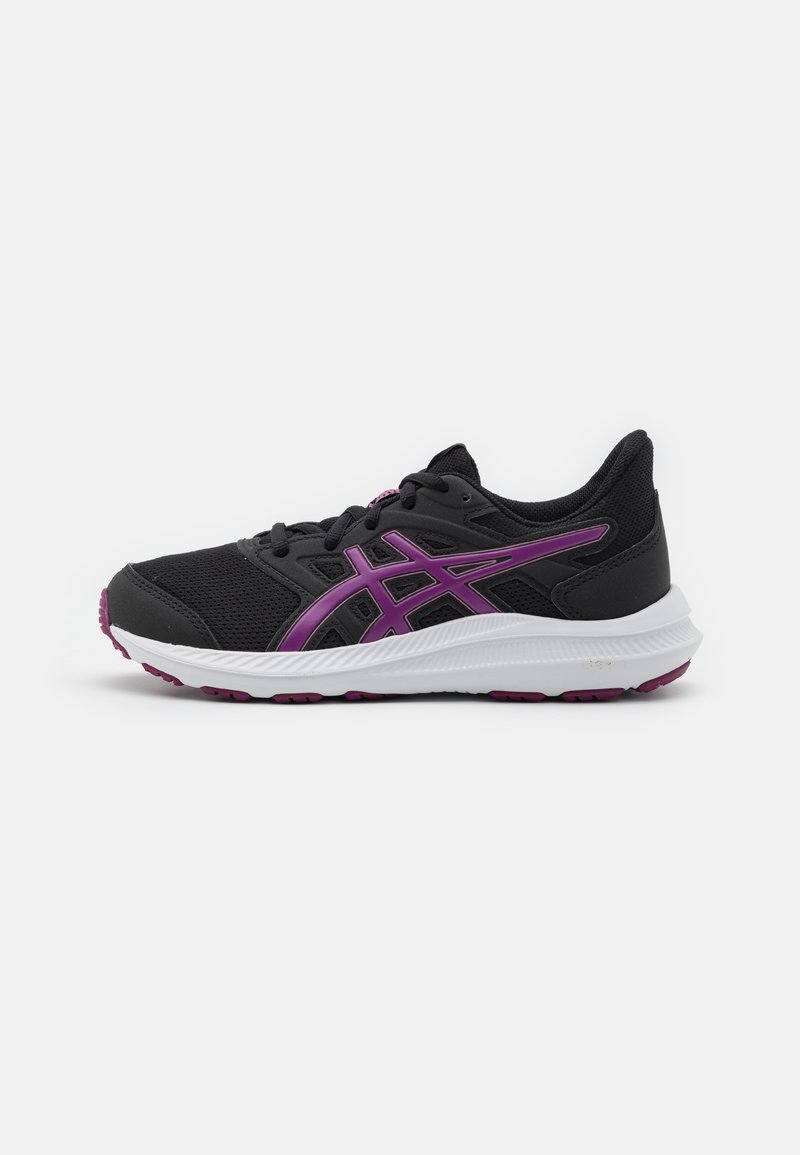 ASICS - JOLT 4 UNISEX - Løpesko for vei - black/blackberry, Forstørre