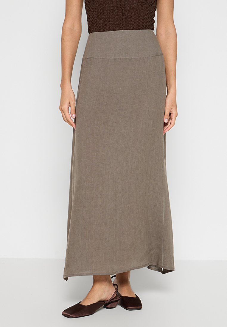 Sarah Pacini A-lijn rok taupe