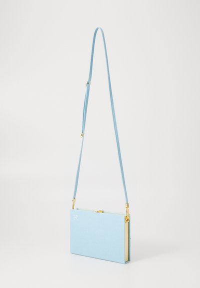 Olympia Le-Tan BOOK THE LOUVRE FROM THE PONT NEUF STRAPPED - Pochette - mer bio