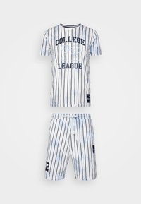 SET - Fato de treino - optic white/blue