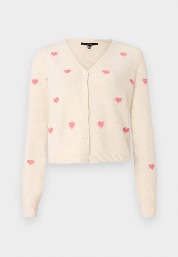 VMDOFFY INTARSIA V NECK - Cardigan2
