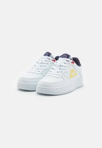 Kappa UNISEX - Joggesko - white/green dark/yellow