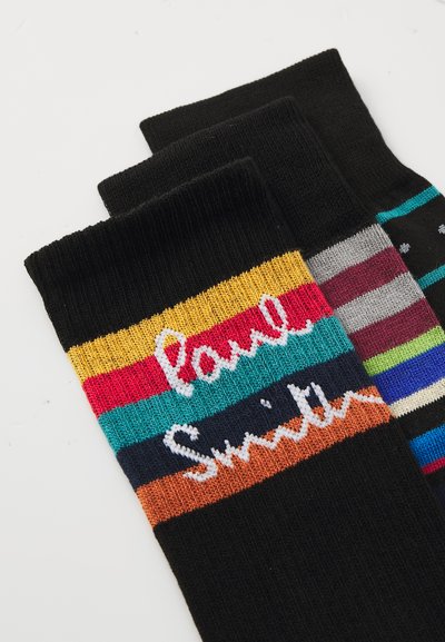 Paul Smith SOCK 3 PACK - Strømper - black