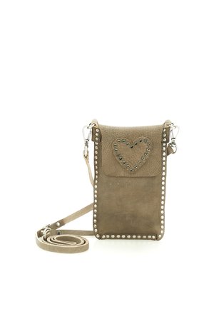 Campomaggi, C017401ND_X3225_F0780_UN_PORTACELLULARE_LEA - Portacellulare - cemento strass grigio