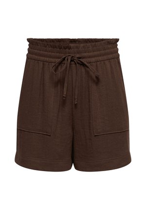 JDY, SHORTS JDYMILLE NORMAL GESCHNITTEN SHORTS - Shorts - chicory coffee