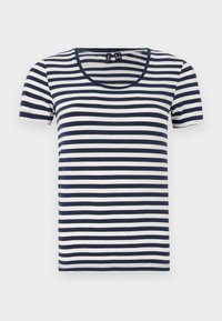 VMLOTTE  - T-shirts print - snow white/navy blazer