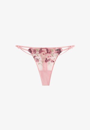 Lindex, LINDEX ELLA M – THONG WITH LOW WAIST LINDEX - Tanga - dusty pink