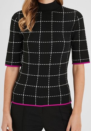 Svetr - mottled black