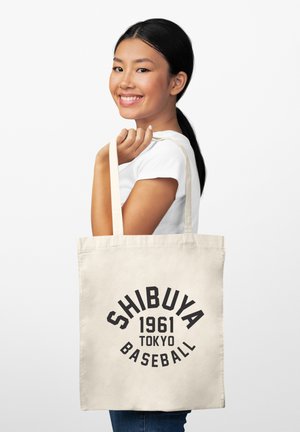 Henry Tiger, PARK FIELDS SHIBUYA BASEBALL VARSITY - Bolso shopping - natural